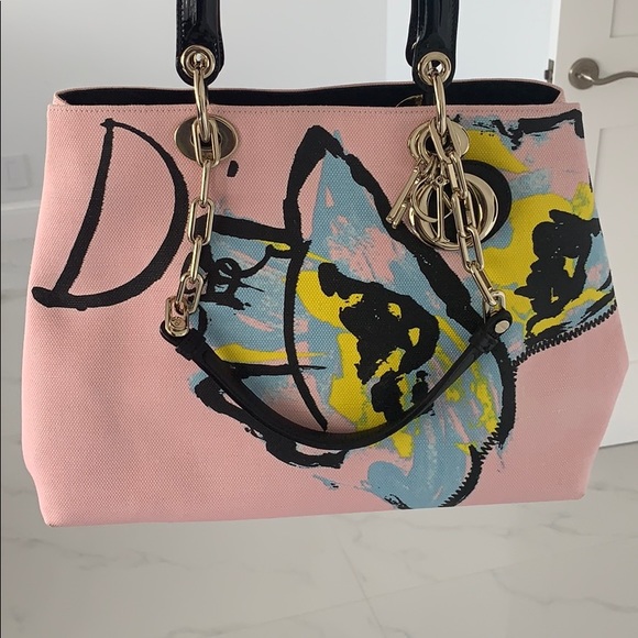 Dior Handbags - Dior Painted Canvas bag